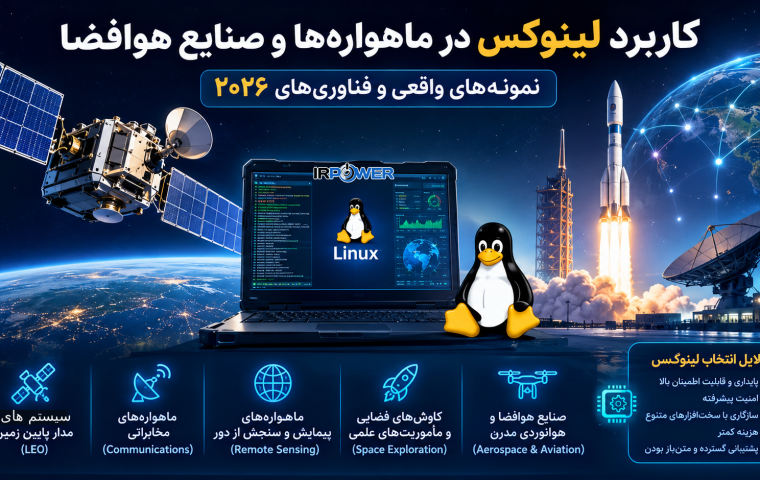 کاربرد لینوکس در فناوری‌ ماهواره ها و صنایع هوافضا