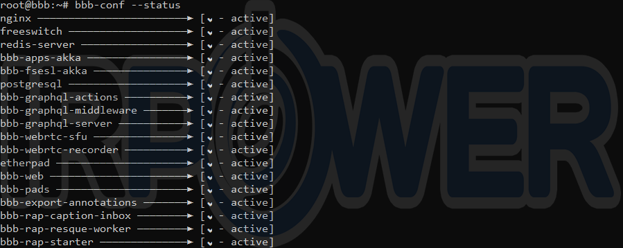 بررسی وضعیت نصب