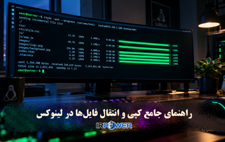 راهنمای جامع کپی و انتقال فایل‌ها در لینوکس: از دستورات پایه تا انتقال امن در شبکه