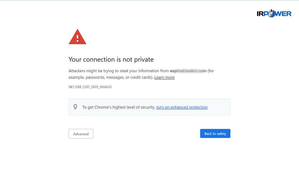 SSL Certificate Expired