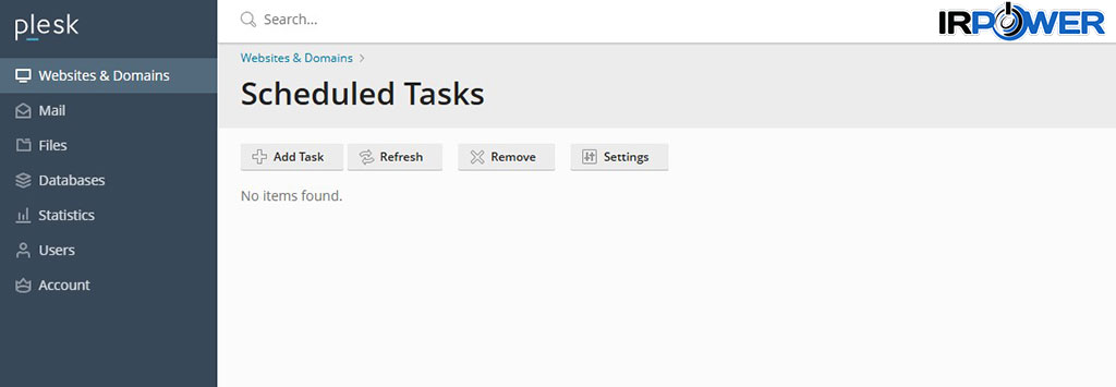 آشنایی با اجزای صفحه Scheduled Tasks