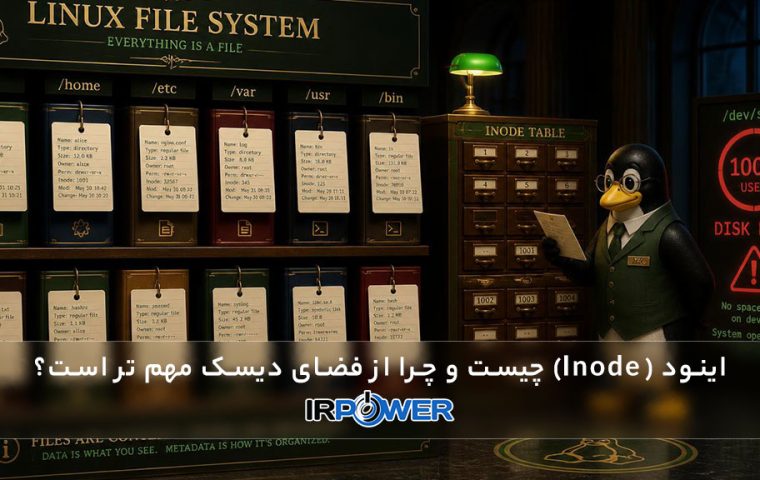 اینود (Inode) چیست و چرا از فضای دیسک مهم تر است؟