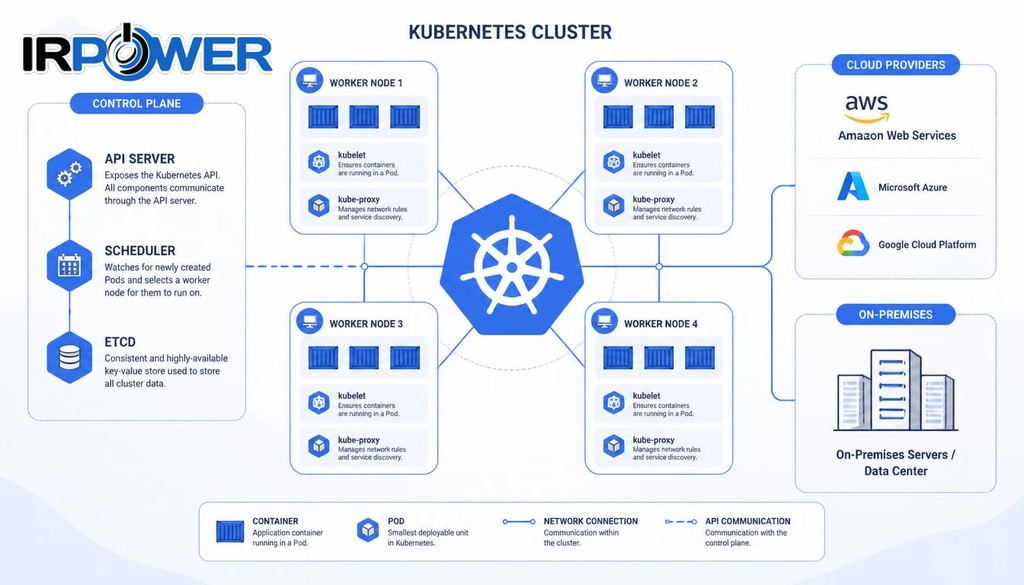 معماری Kubernetes