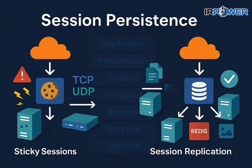 چالش پایداری نشست (Session Persistence)
